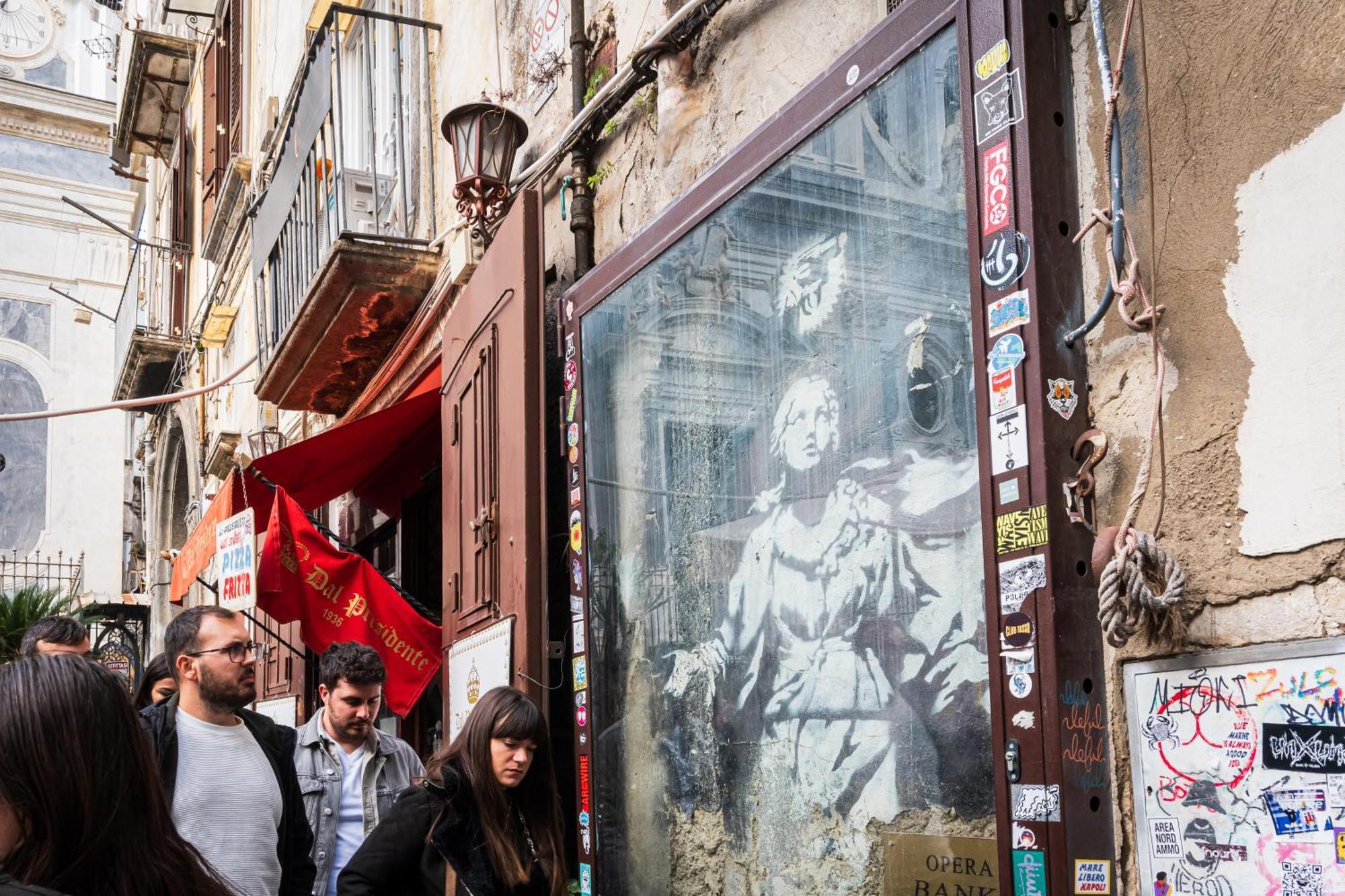 La Maschera Di Pulcinella Neapel Exteriör bild